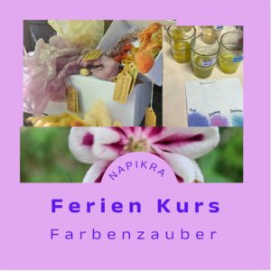 Kinderkurs-Farbenzauberei, Ferienangebot Mo. 13.07.26